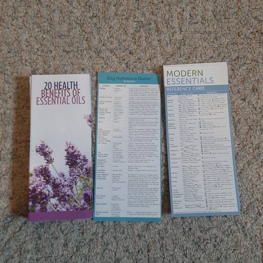 Essential Oil Pamphlets
